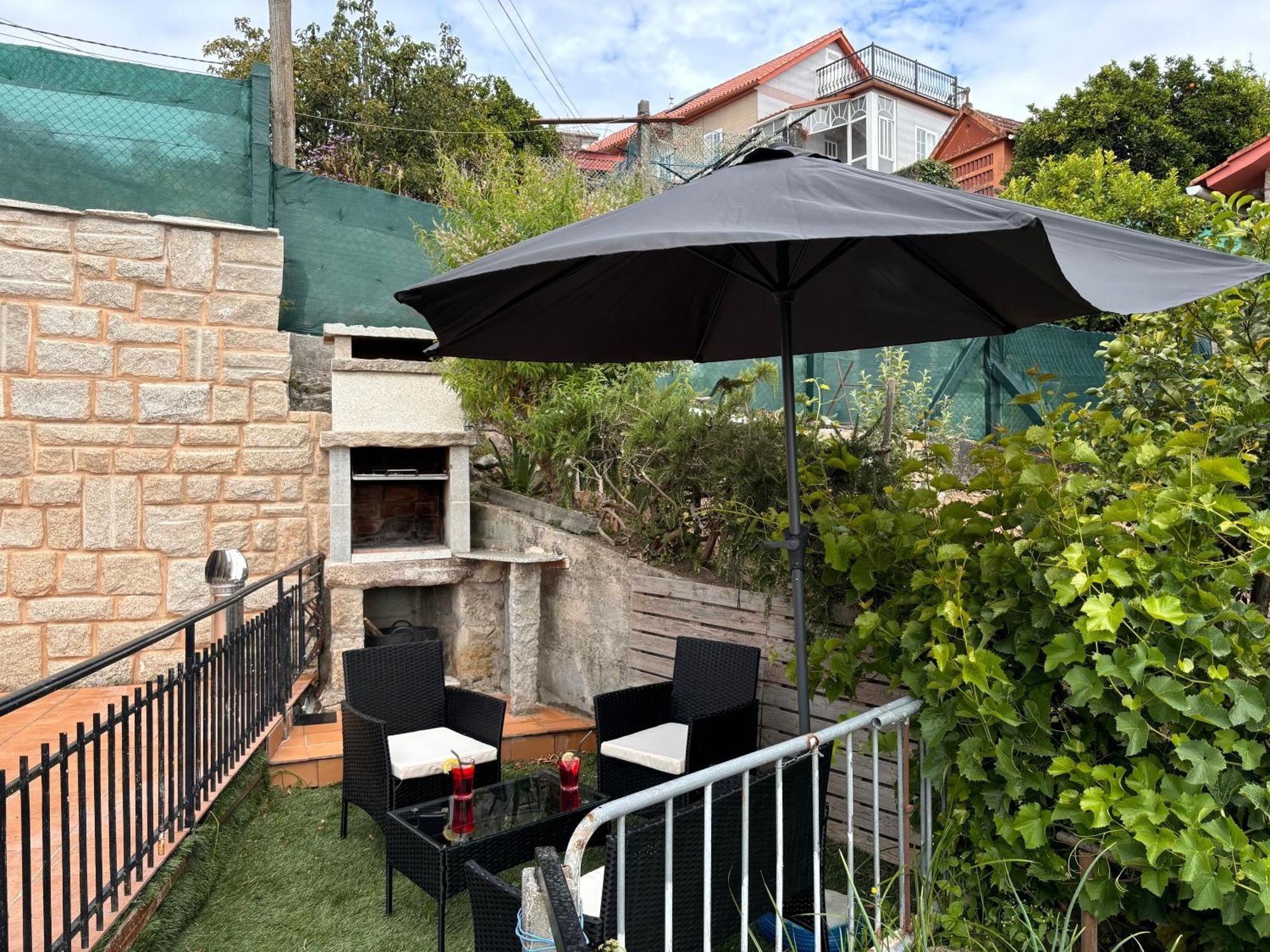Casita Rural Acogedora Villa Combarro Ngoại thất bức ảnh
